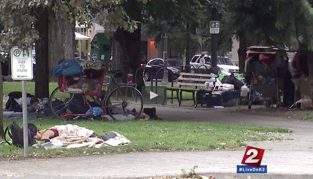 North park block scene