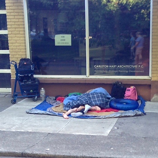 Day Campers on North Park Blocks ~ Aug 2015